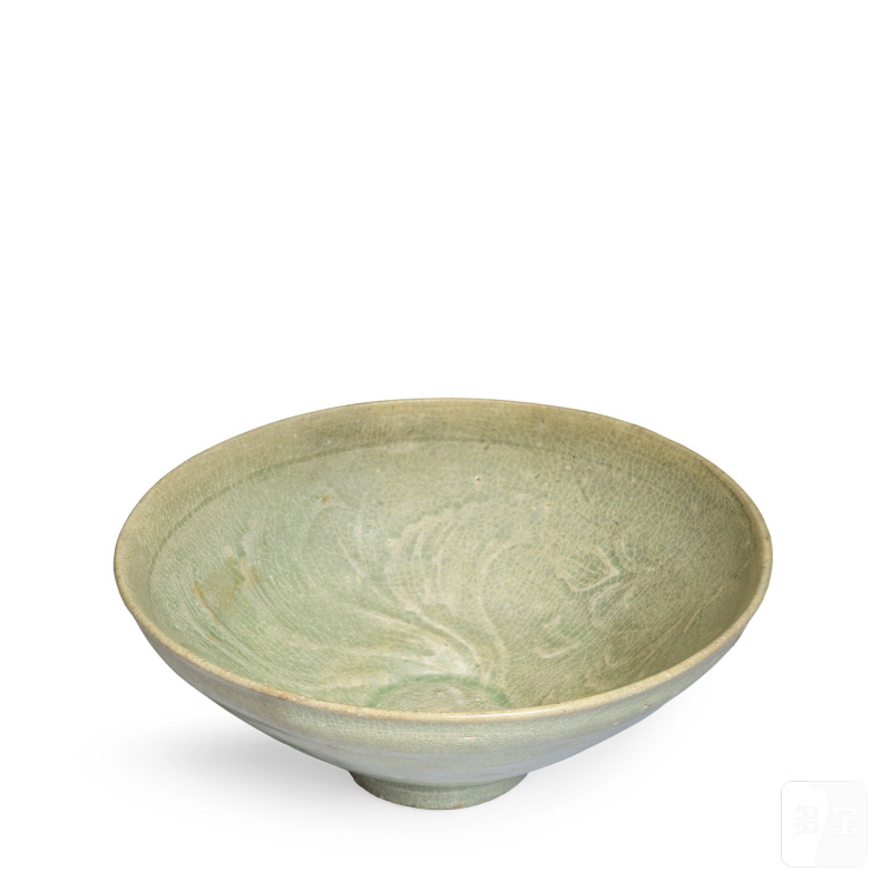 韓國 高麗王朝 青釉花卉紋盌 | A KOREAN CELADON BOWL - 图6